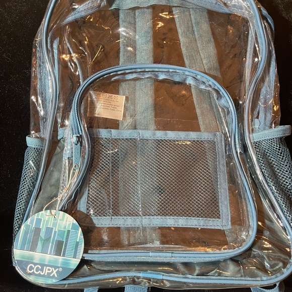 New Clear Backpack Heavy Duty PVC Transparent Backpack - Picture 9 of 9